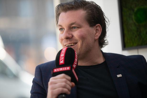 Gernot Baumgartner von der Vereinigung der Fußballer Gernot Baumgartner