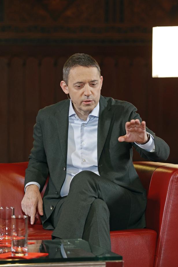 Bogdan Roscic in der Sendung „Club 3“.