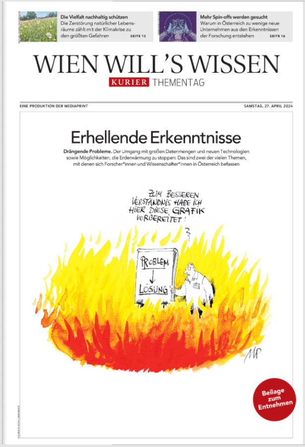 "Wien will's wissen" Beilage