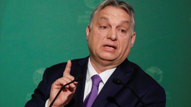 Ungarns Ministerpräsident Orban nimmt an einer jährlichen Wirtschaftskonferenz in Budapest teil.
