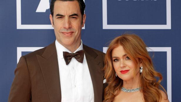 Sacha Baron Cohen und Isla Fisher.