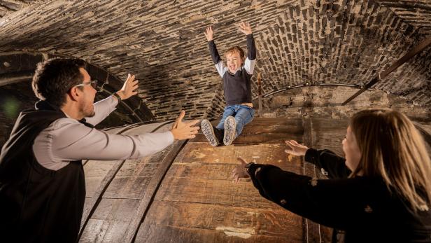 Fasslrutschen in Klosterneuburg