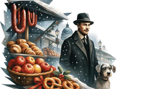 Ein Kommissar mit seinem Hund