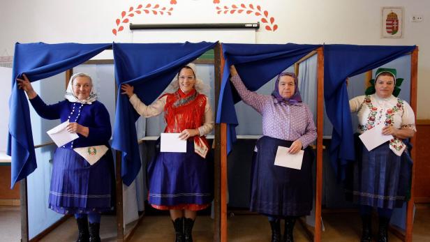 HUNGARY-POLITICS-ELECTION-VOTE