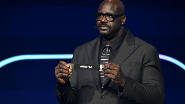 Basketball-Ikone Shaquille O'Neal zog Österreich