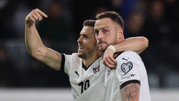 Christoph Baumgartner und Marko Arnautovic