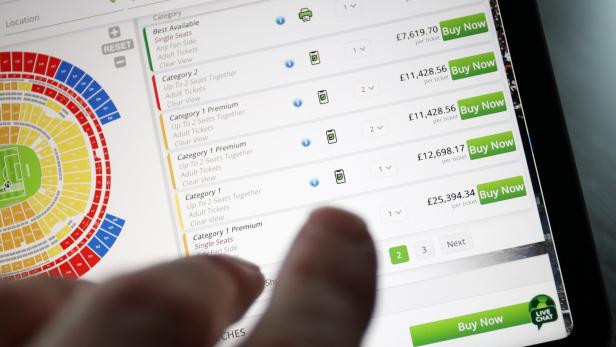 WM-Ticket-Verkauf
