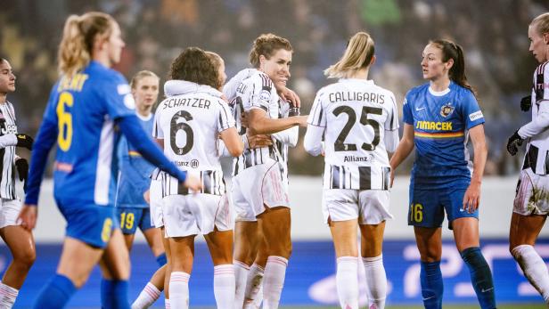 Juventus jubelte in St. Pölten fünf Mal