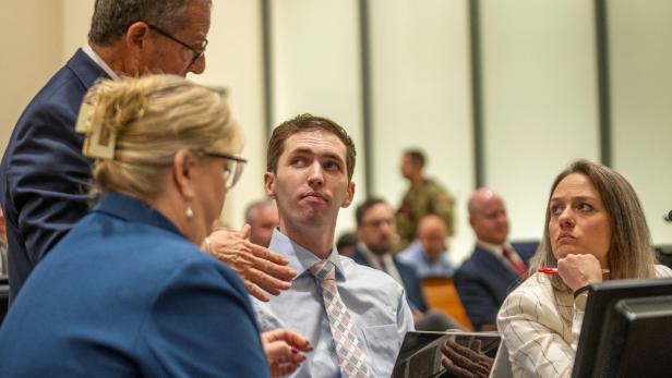 Tyler Robsinson, the man accused of killing Charlie Kirk at Utah Valley University, appears in court in Provo, Utah