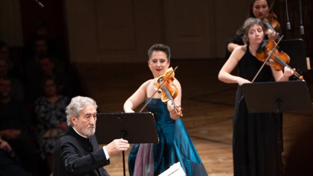 Jordi Savall und die Formation Concert des Nations.