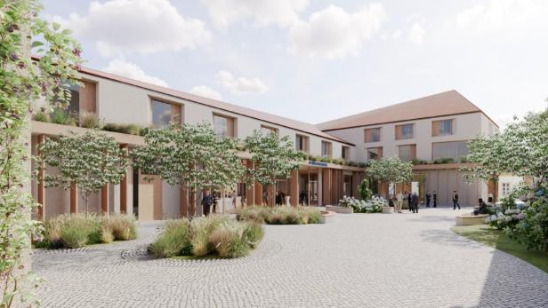 Entwurf eines Gebäudes