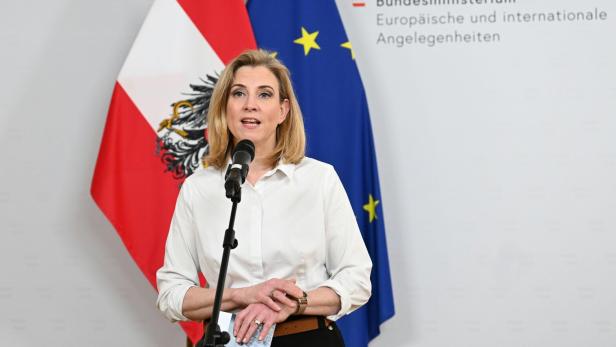 KRISENSTAB IM AUSSENMINISTERIUM: MEINL-REISINGER (NEOS)