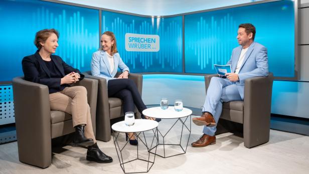 Johnson & Johnson zu Gast im KURIER TV-Studio