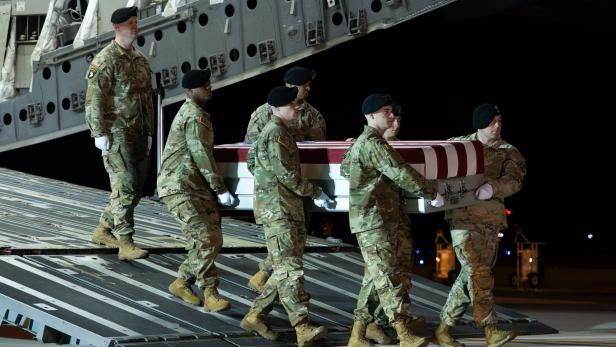 Remains of seventh US service member killed in Iran war returns to US