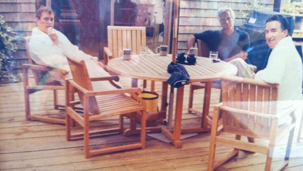 Epstein image shows Andrew Mountbatten-Windsor and Lord Peter Mandelson