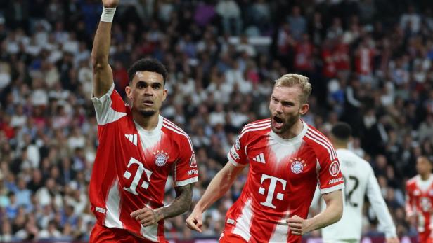 Luis Diaz und Konrad Laimer