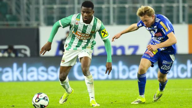 Wiedersehen von Amane (l.) mit Rapid gegen Hartberg