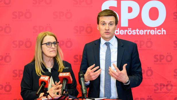 SITZUNG DES ERWEITERTEN SPÖ-LANDESPARTEIPRÄSIDIUMS: KÖNIGSBERGER-LUDWIG (SPÖ) / HERGOVICH (SPÖ)