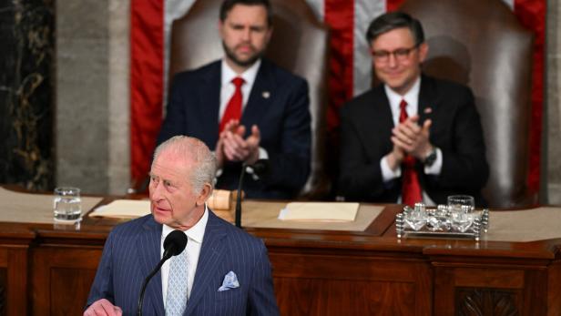 Britain's King Charles and Queen Camilla in the United States for state visit