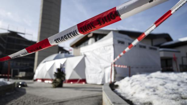 Memorial for the victims of the deadly fire at the 'Le Constellation' in Crans-Montana