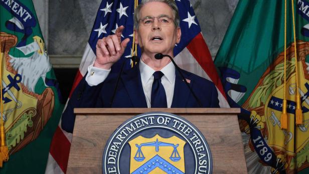 US-TREASURY-SECRETARY-SCOTT-BESSENT-HOLDS-A-PRESS-CONFERENCE