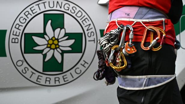 Einsatzübung der Bergrettung im Höllental