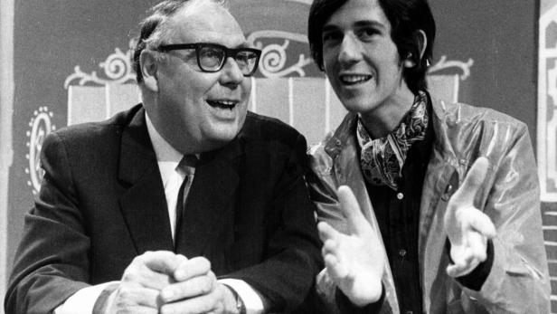 Ilja Richter und Heinz Erhardt, 1969 - -