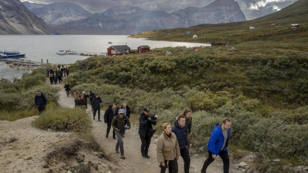 Denmark's Prime Minister Mette Frederiksen visits Greenland