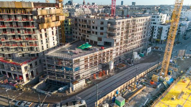 ++ HANDOUT ++ WIEN: WOHNBAUPROJEKT "HAUSWIRTSCHAFT" IM NORDBAHNVIERTEL