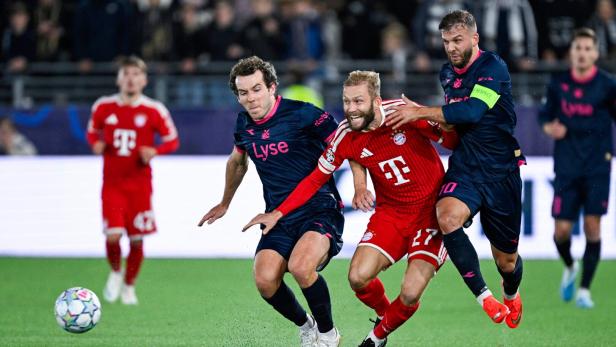 Konrad Laimer war an zwei Toren beteiligt