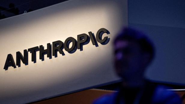 FILE PHOTO: Anthropic's logo is seen in San Francisco
