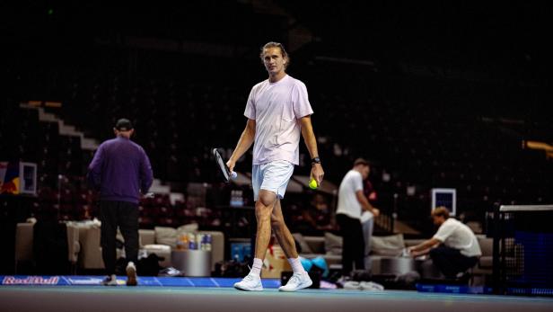 Alexander Zverev in der Stadthalle
